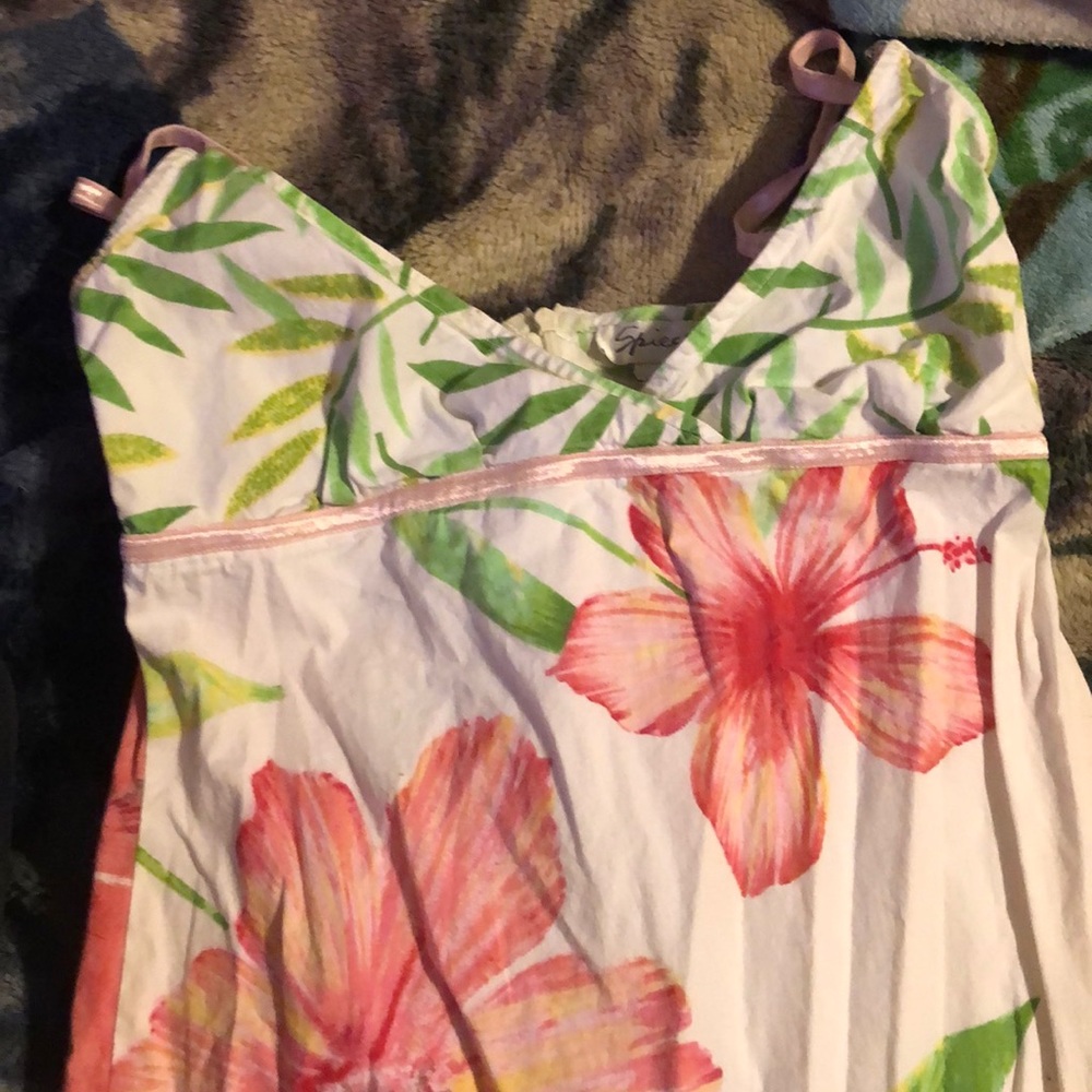 Girls flowers dress
